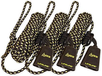 Hunter Safety System Reflective Lifeline for Tree-Stand Hunting Safety Harness