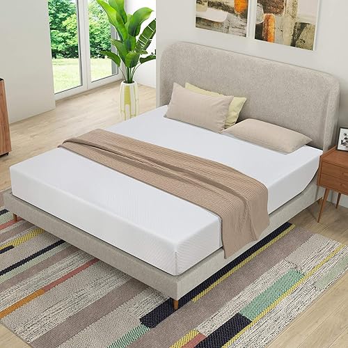 Miniatura 79 de Colchón individual de espuma viscoelástica de 5 pulgadas con certificado CertiPUR-US para sueño fresco y alivio de presión, colchón de cama de