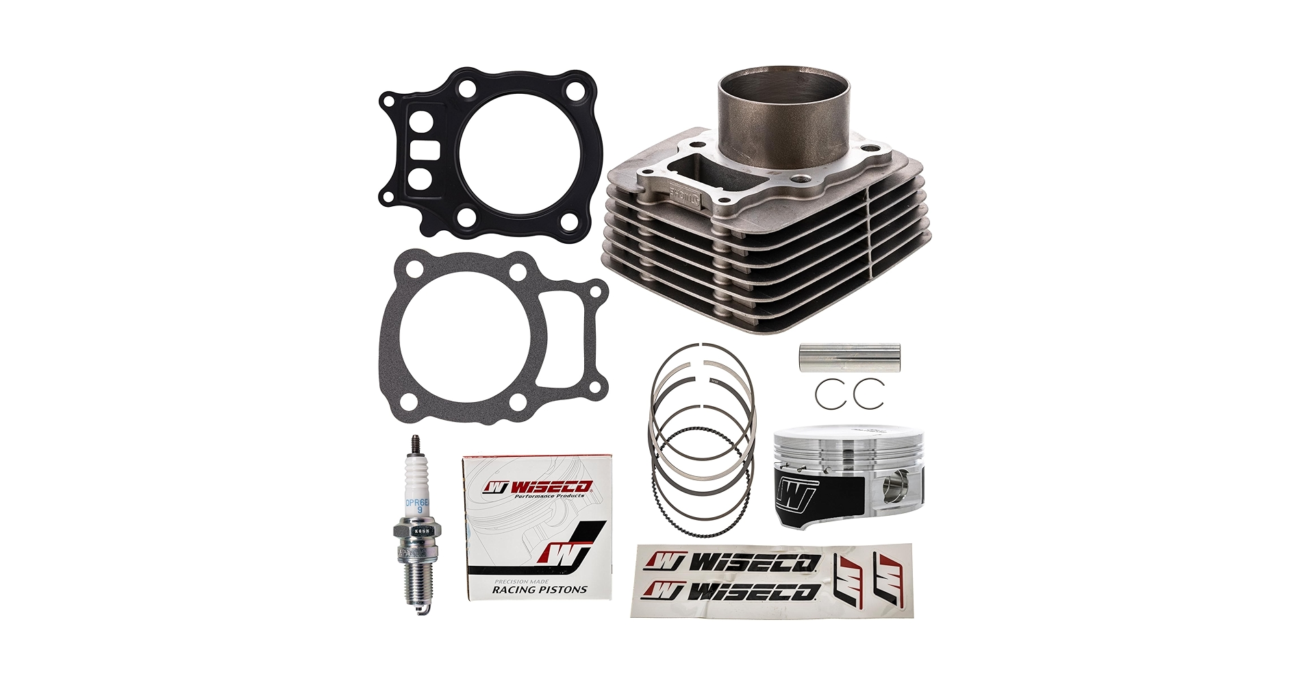 Amazon.com: NICHE Cylinder Wiseco Piston Gasket Top End Kit