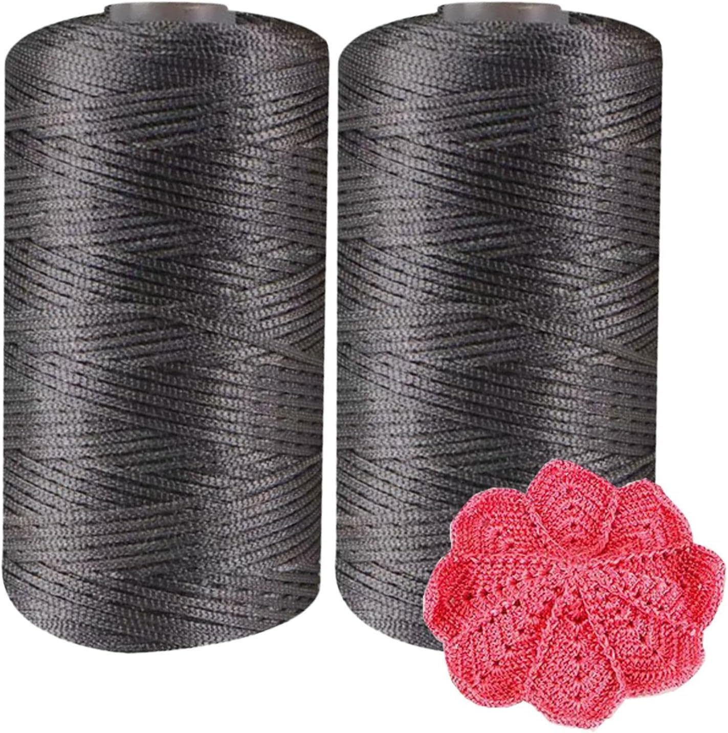 cypreason 2 Crochet Sun Hat Yarn Beach Bag Yarn Rayon Raffia Crochet ...