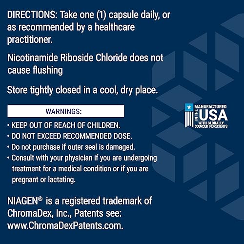 Miniatura 7 de Life Extension NAD+ Cell Regenerator™ y Resveratrol Elite™*, ribósido de nicotinamida, trans-resveratrol, quercetina, fisetina, salud cardíaca