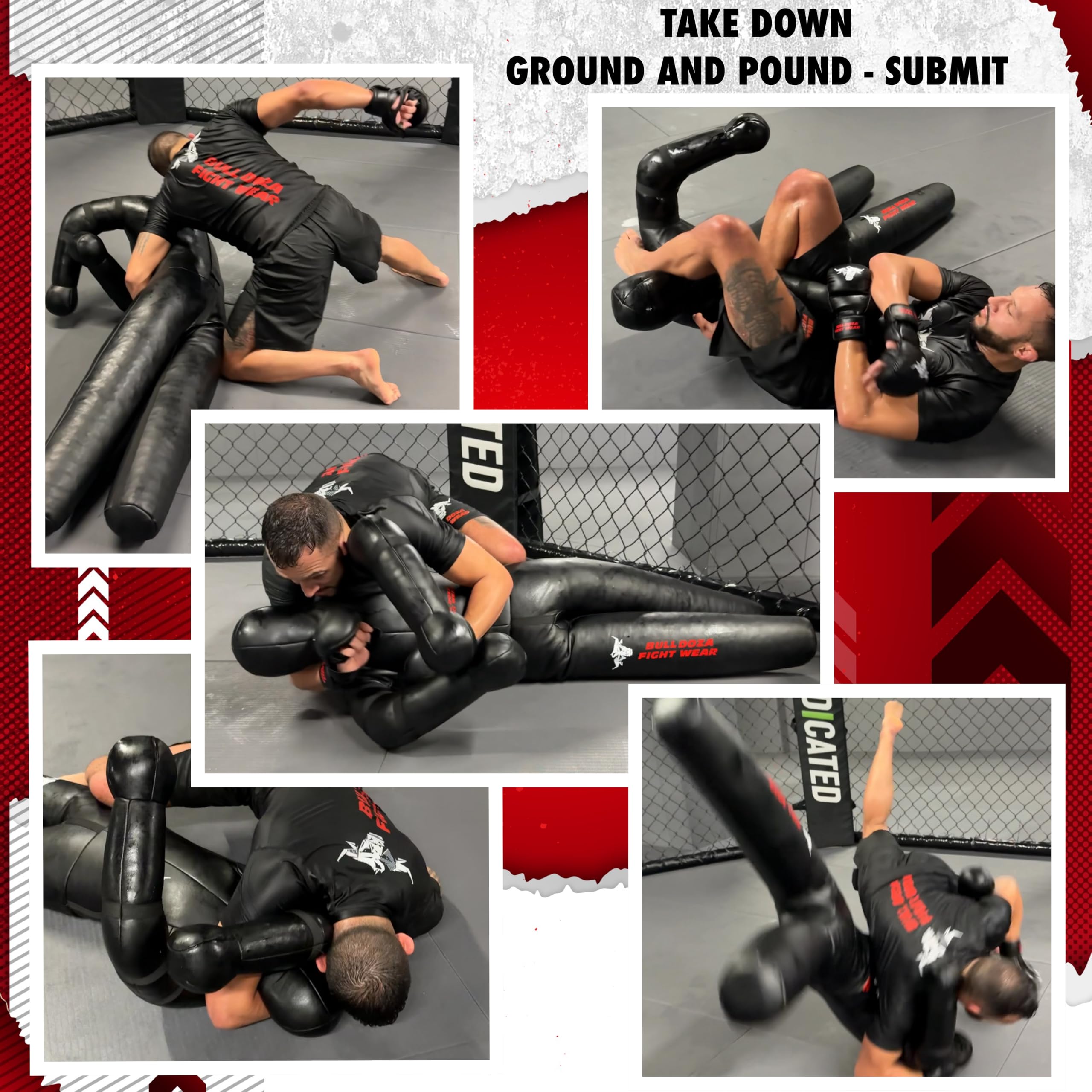 Maniquí de agarre autorellenable 152 cm BJJ Jiu-Jitsu para entrenamiento avanzado de lucha libre y artes marciales mixtas