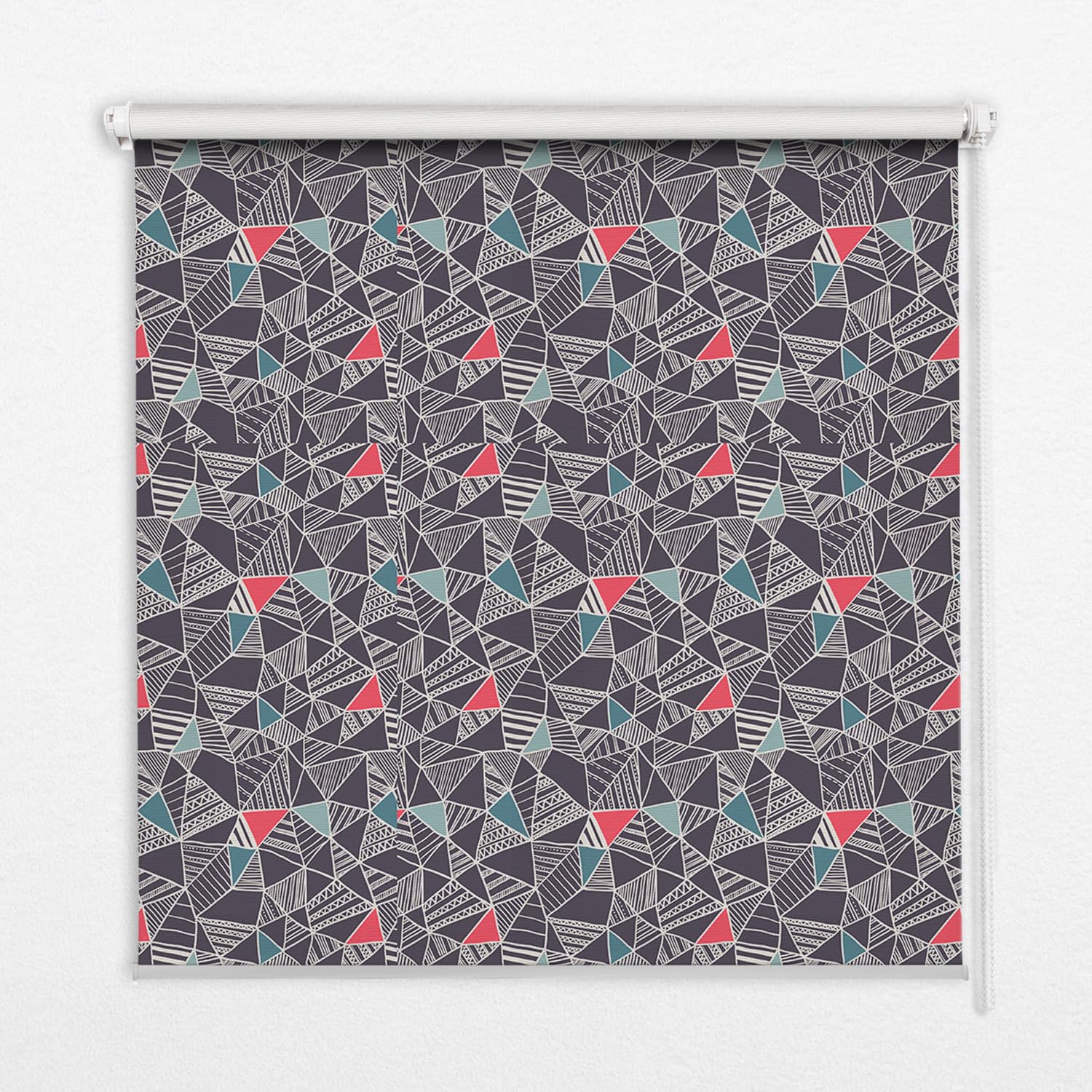 Store banne enrouleur 140x180cm sans perçage Tulup avec toile perméable tamisante