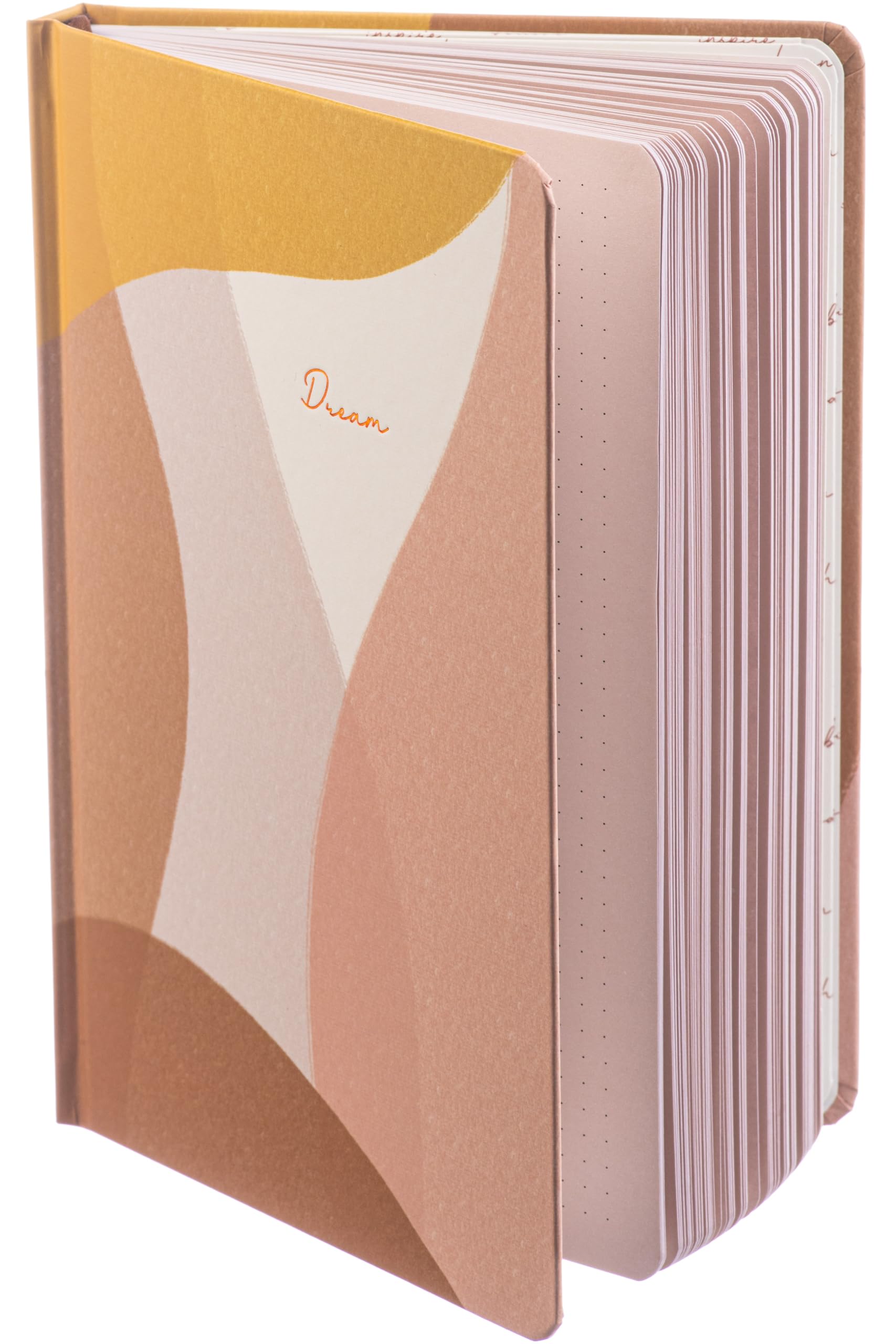 DIVERSEBEE Hardcover Dotted Journal Notebook, Medium A5 (5.8 x 8.3 inches), 192 Pages, Thick Paper, Aesthetic Journals for Writing, Office School