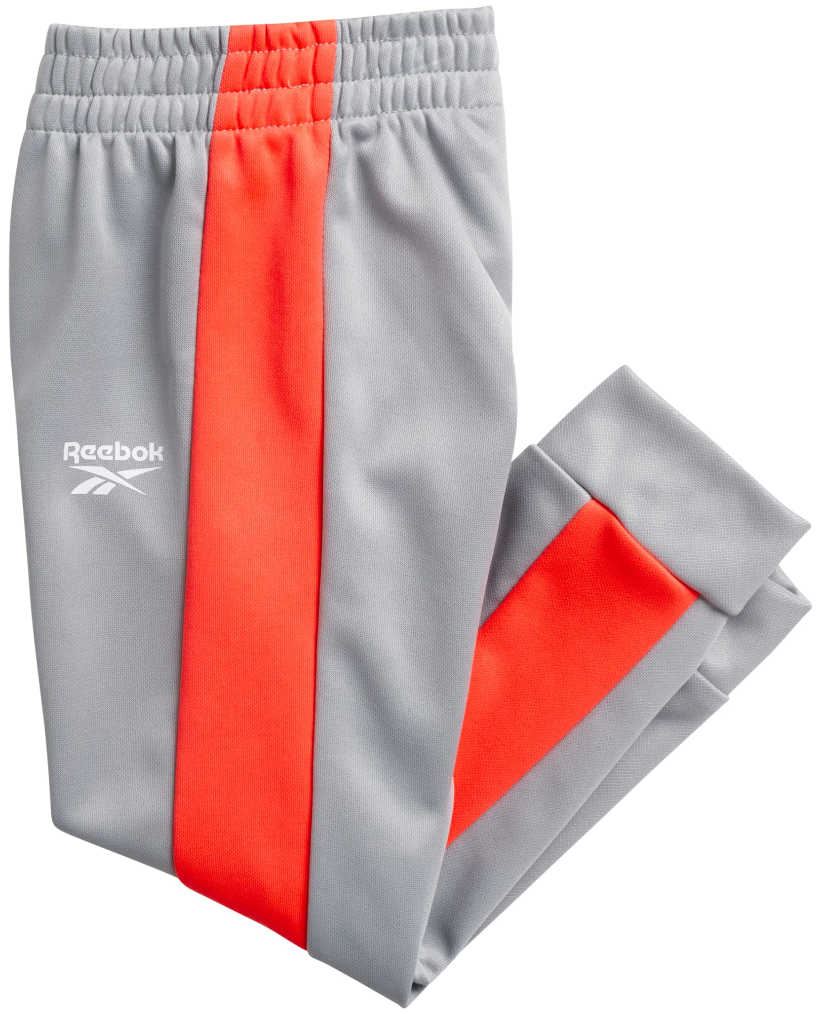 Reebok Set da jogging per bambini, 2 pezzi, con cerniera intera, giacca attiva e pantaloni da jogging (12M-7)