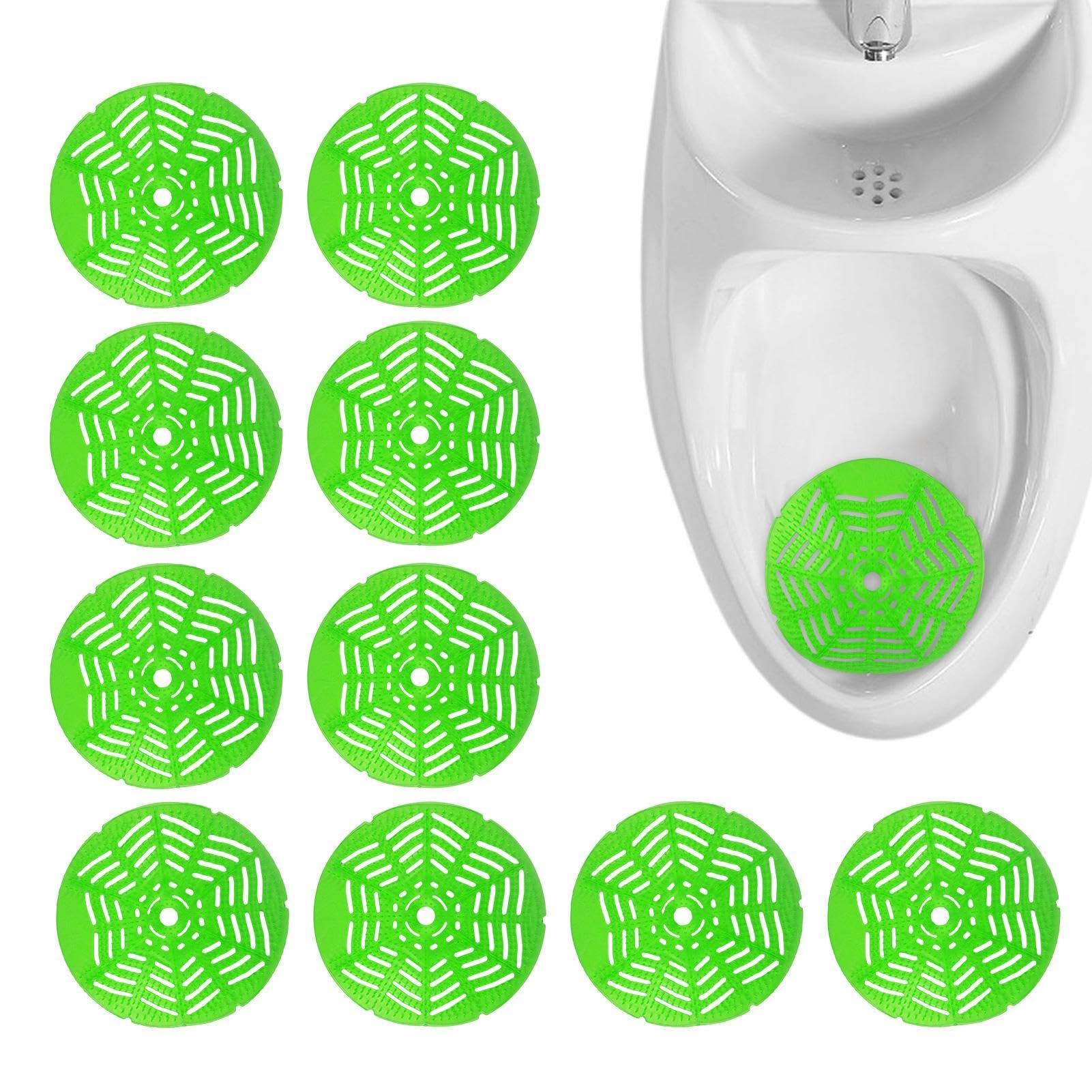 Urinal-Pads für Herrenzimmer, Urinal-Desodorierungsmatten | Urinalmatten filtern Geruchskontrolle - 10X Geruchserfrischer, Toilettenreiniger, Urinal-Fleckenentferner, reduziert Urinkuchen