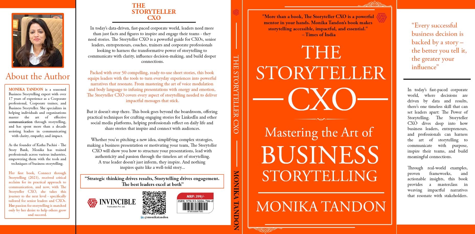 The Storyteller CXO | Mastering the Art of Business Storytelling | Monika Tandon | Invincible (Monika Tandon) 2