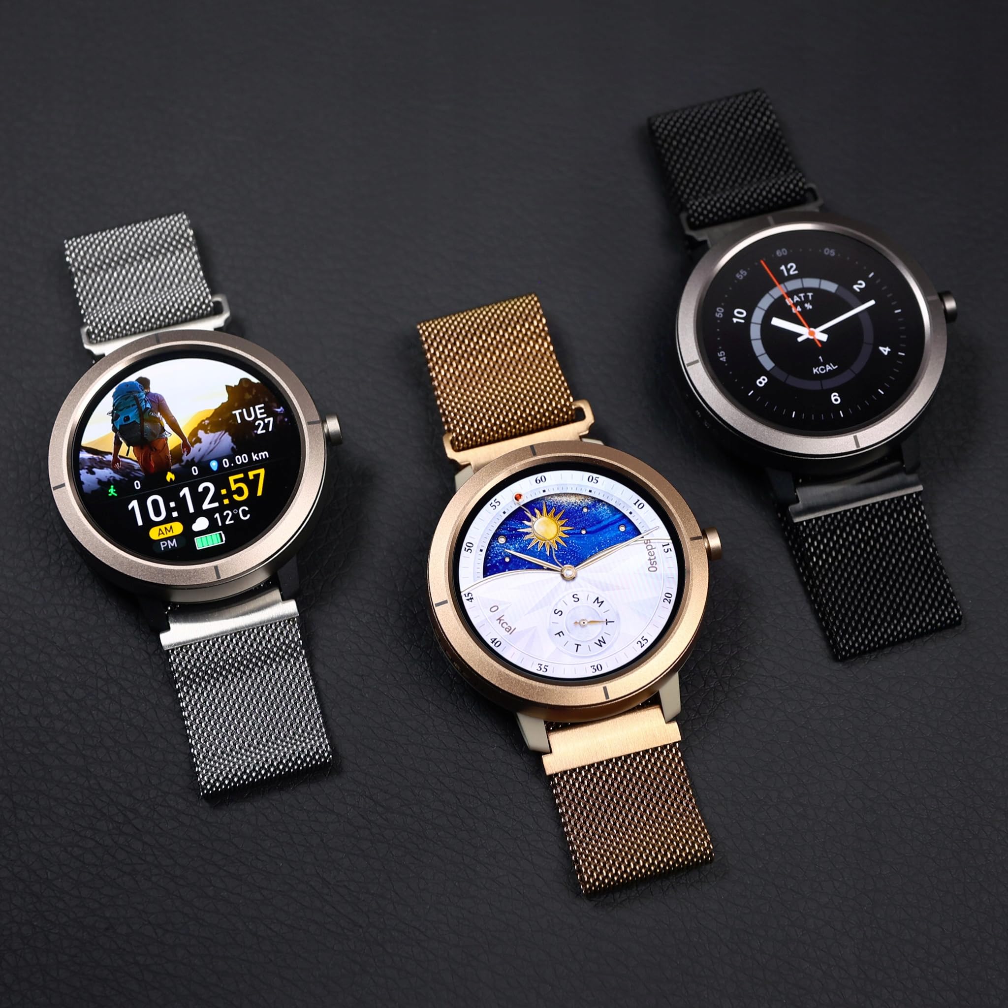SMARTWATCH DAMSKI ZEGAREK WODOODPORNY GPS MENU PL AMOLED ROZMOWY PULS SPORT