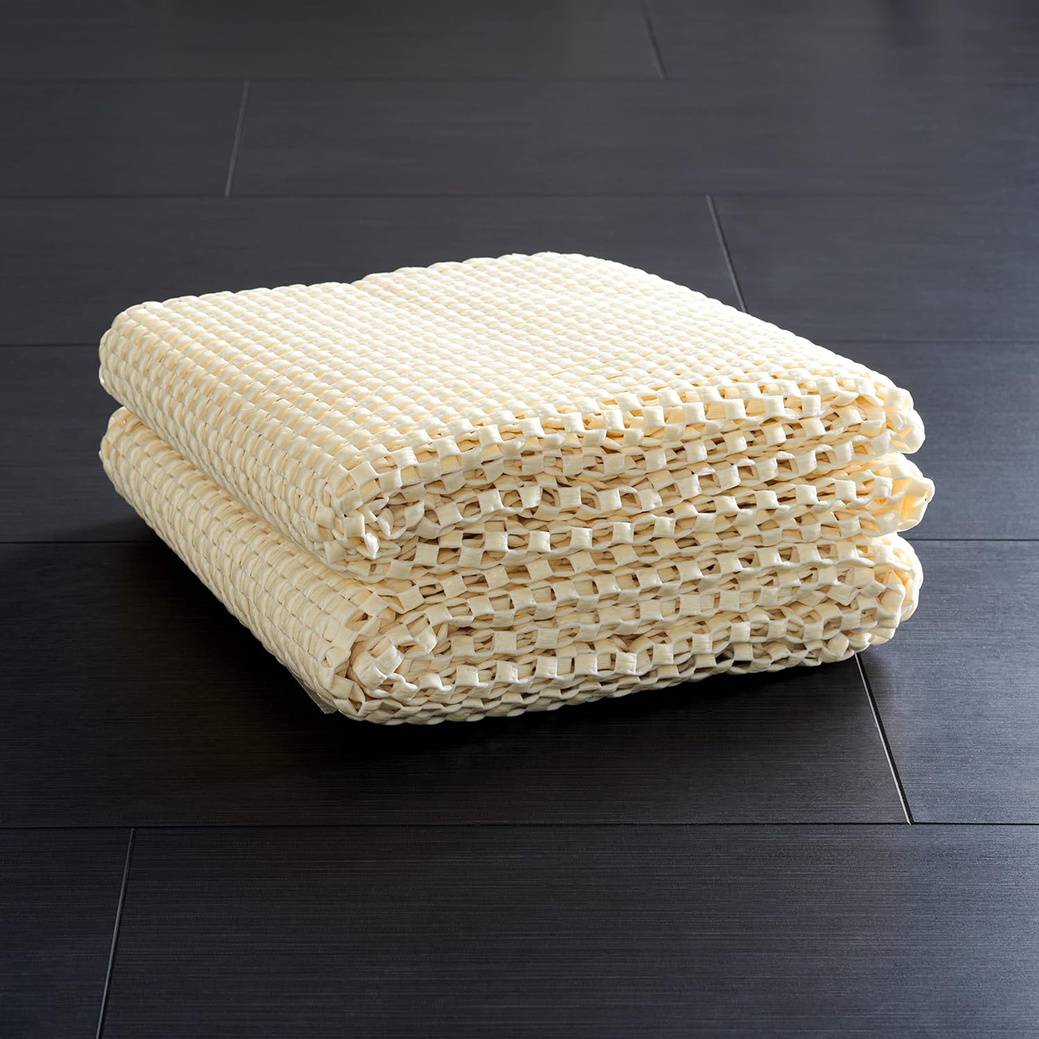 SAFAVIEH Non Slip Anti Skid Grippy Stay in place Rug Pad Under Carpet, Stable on all Hard Floors (8' Runner -SET OF 2)