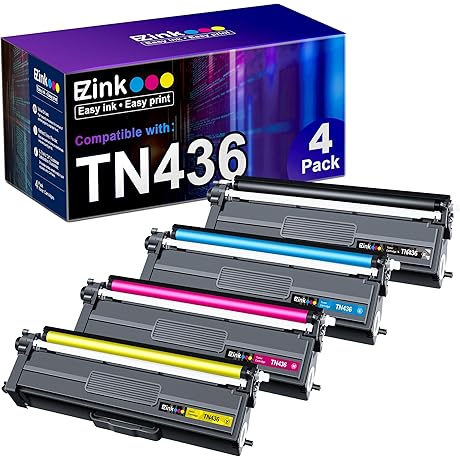 TN436 TN-436 Toner Cartridges for Brother, High Yield Toner Compatible with HL-L8260CDW,...