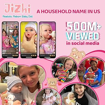 Amazon | JIZHI 本物そっくりのリボーンベビードール - 18インチ