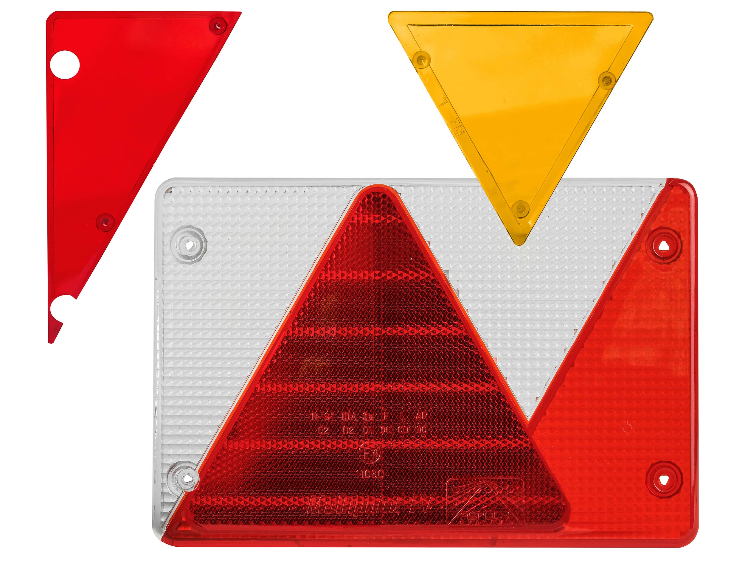 LAS 10140 Lichtscheibe für Rückleuchte Anhänger MULTIPOINT 4, Rechts, mit Kennzeichenbeleuchtung