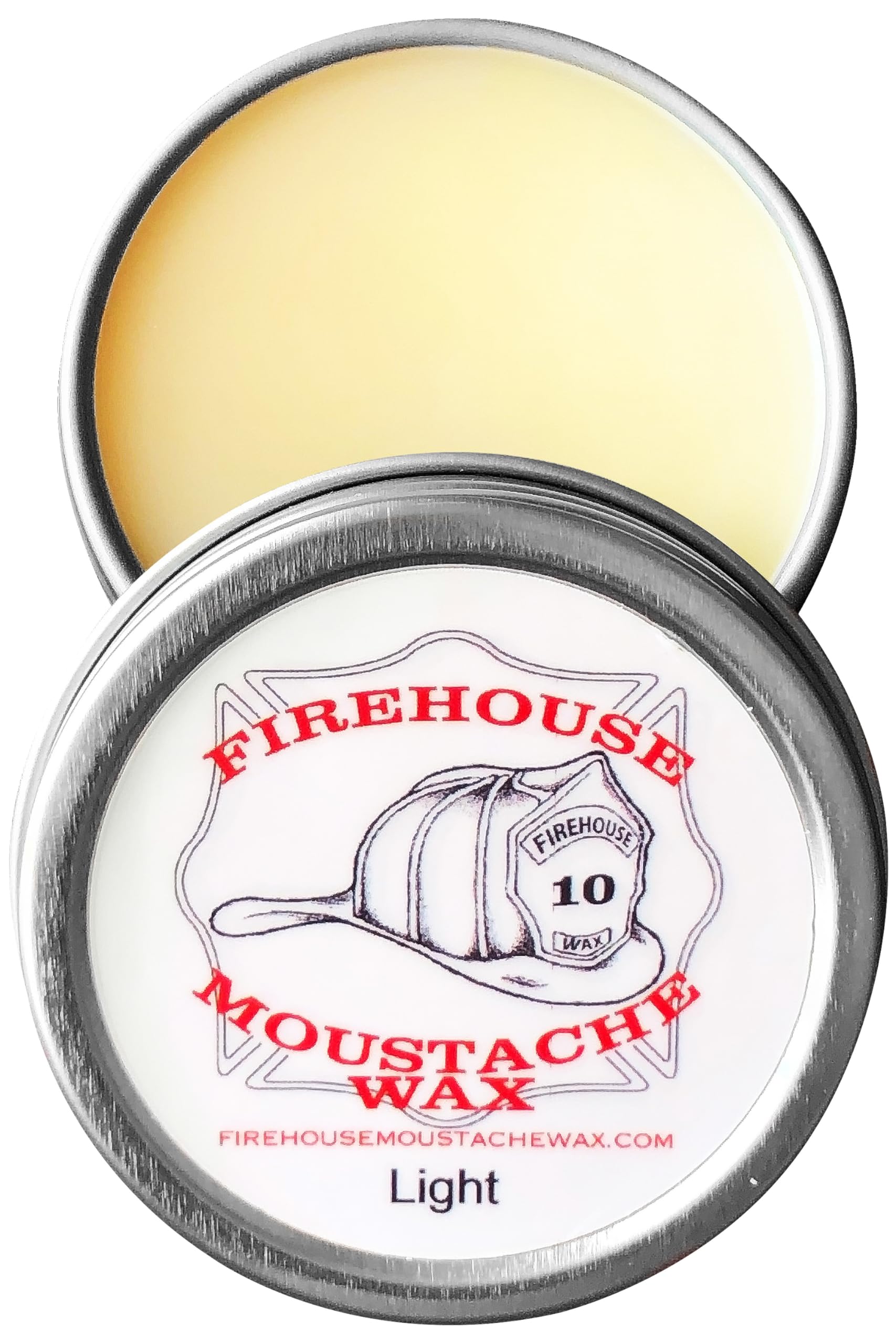 Firehouse Moustache Wax - Light Wax, 1 Ounce