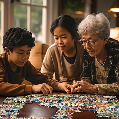 Miniatura 5 de White Mountain Rompecabezas de los años 2010, 1000 piezas