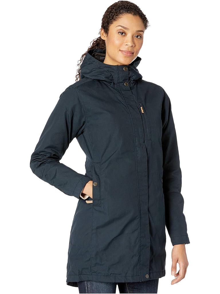 Navy Fjällräven Kiruna Padded Parka