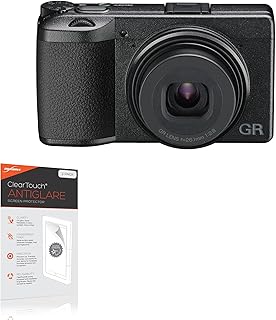 BoxWave Screen Protector Compatible with Ricoh GR IIIx - ClearTouch Anti-Glare (2-Pack), Anti-Fingerprint Matte Film Skin