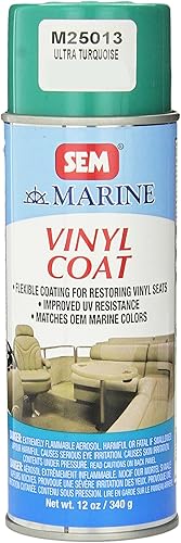 SEM M25013 Ultra Turquoise Marine Vinyl Coat - 12 onzas