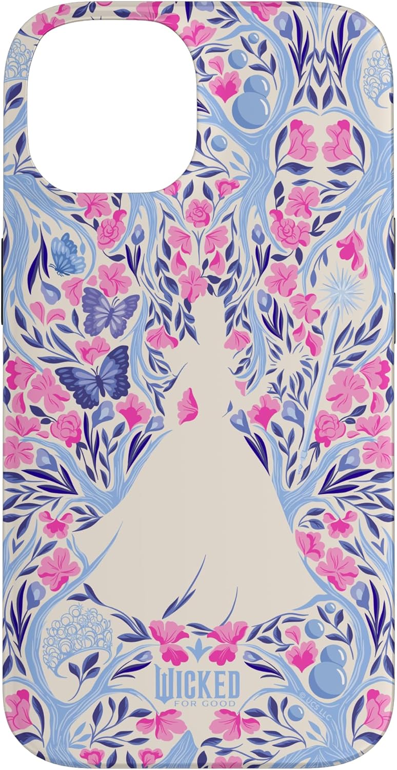 Wicked: for Good Glinda Floral Grace Case for iPhone 14 Pro Max