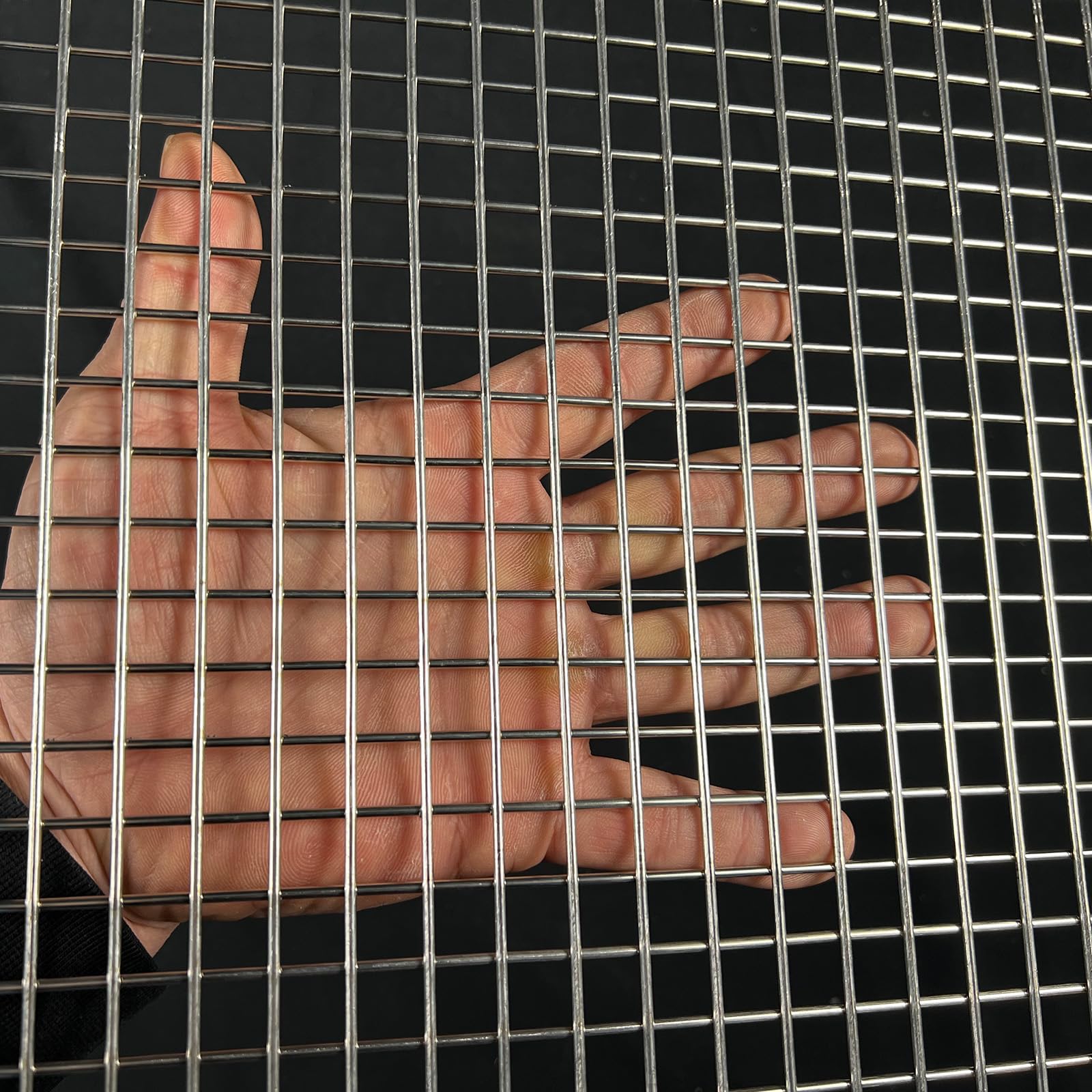 Stainless Steel Hardware Cloth 40"x20"-1/2" 14Ga Heavy Welded Wire Fence Chicken Wire Fencing Metal Screen for Screen Door Mesh,Gopher Trap,Grill Mesh