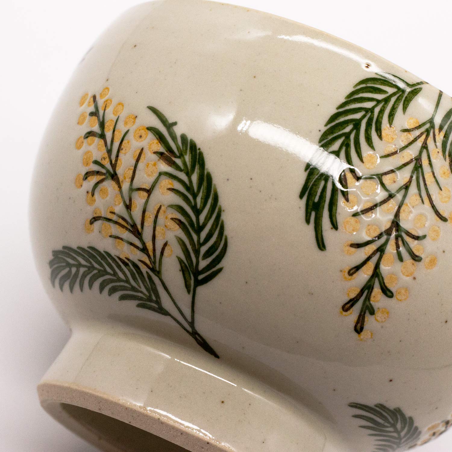 Amazon.co.jp: 波佐見焼 勲山製陶 丸々碗 約11cm ミモザ 日本製 478113