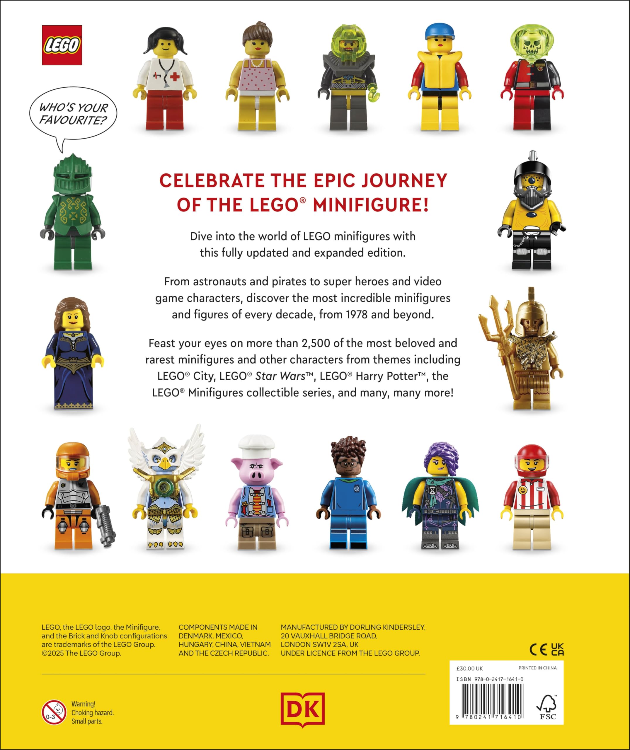 LEGO Minifigure A Visual History Updated and Expanded: With Exclusive LEGO Minifigure!