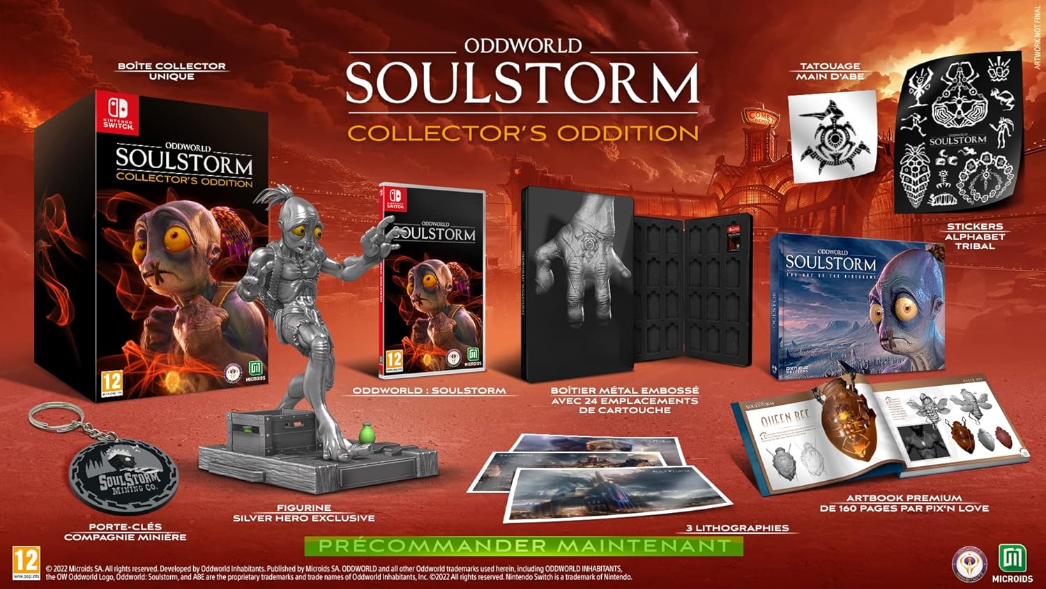 Oddworld Soulstorm: Collector's Oddition (Nintendo Switch) (Non-US Version)