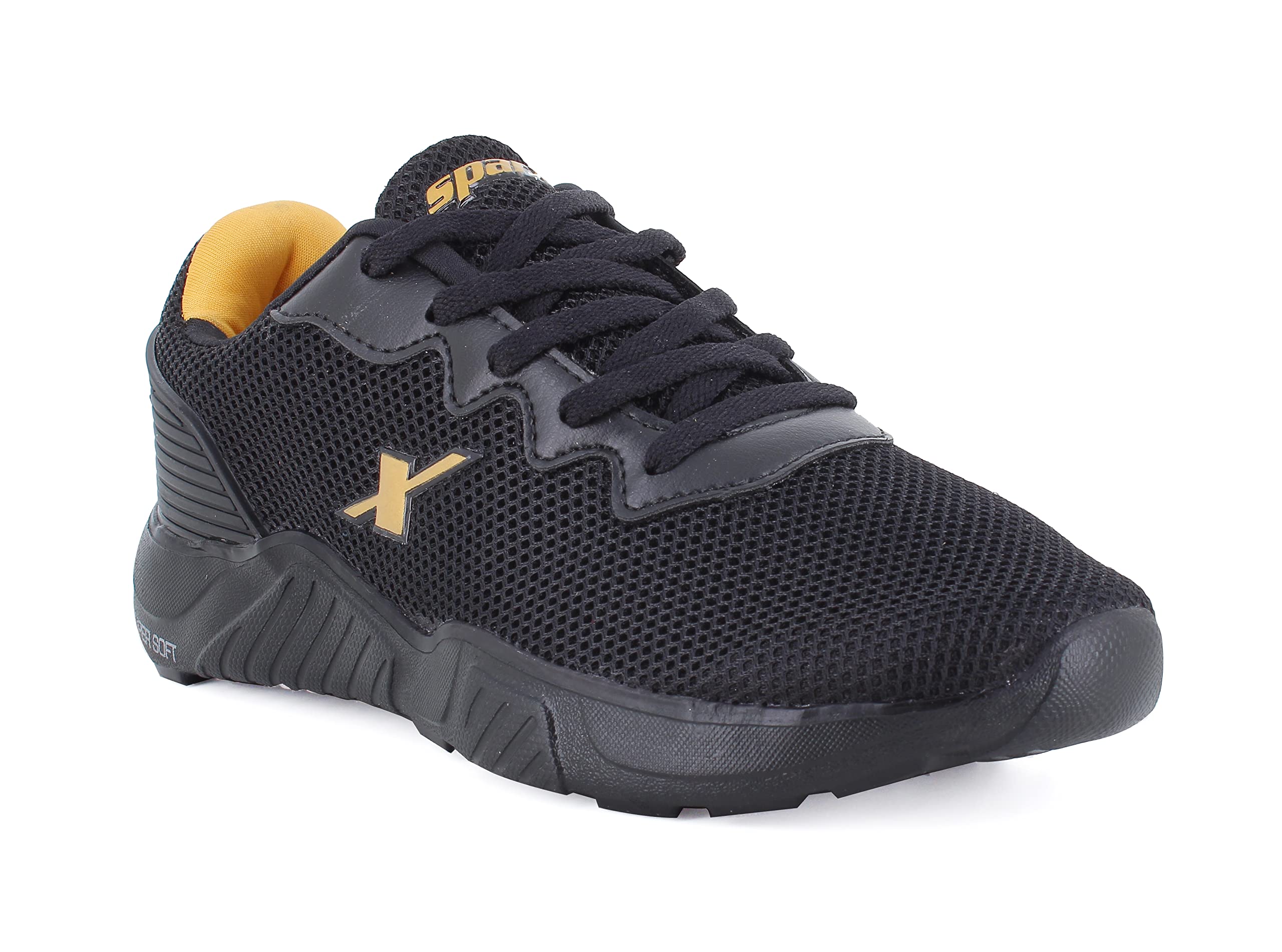 SPARX Boys Running Shoes,Black/Gold, 05UK, SX0648BBKGO0005 (B09Q5277WL) Amazon Price History, Amazon Price Tracker