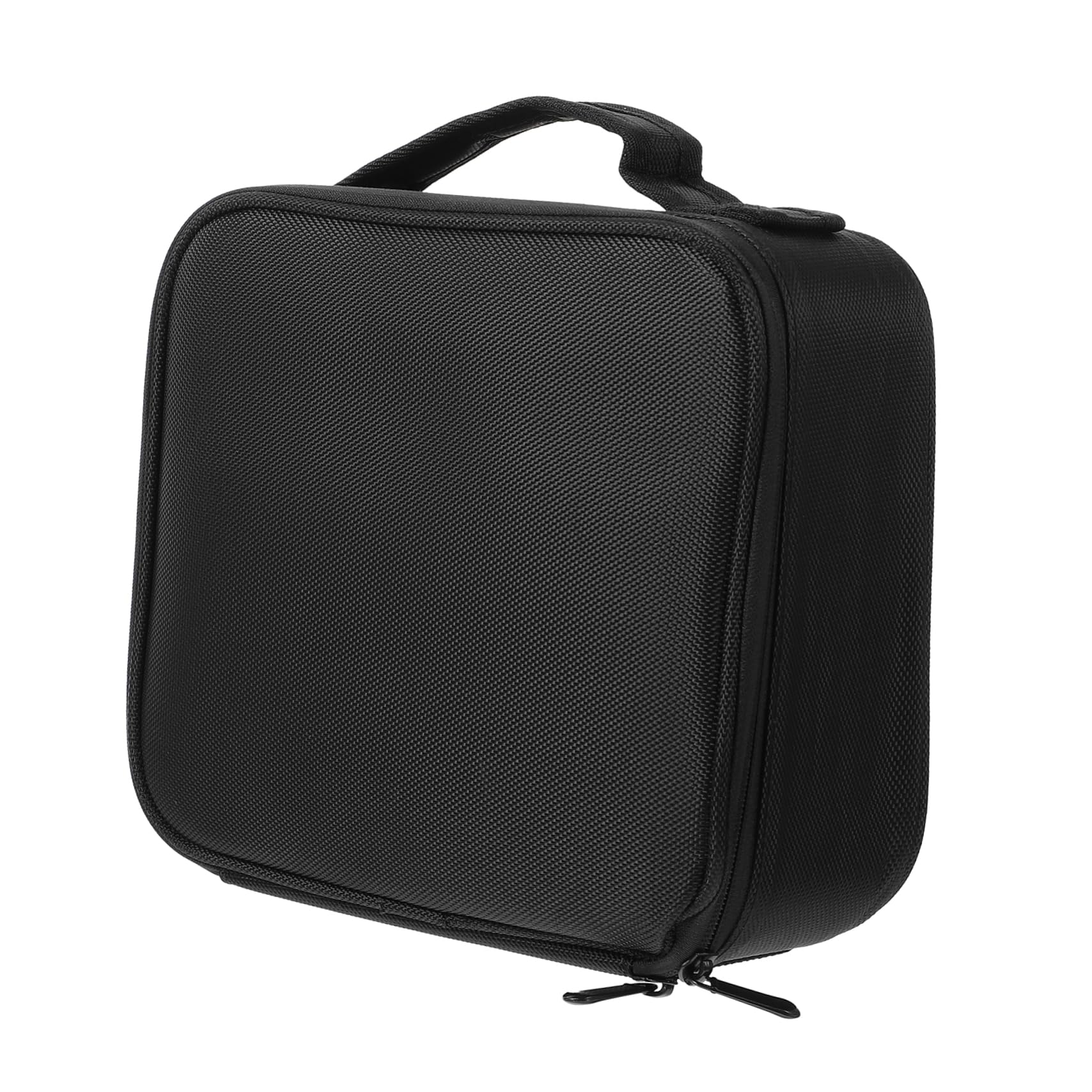 Beavorty Neceser de Viaje Multicapa para Mujer, Bolsa de Cosméticos Portátil Negra, Tamaño Mediano, Organizador de Maquillaje y Artículos Personales para Uso en Viajes y Baño