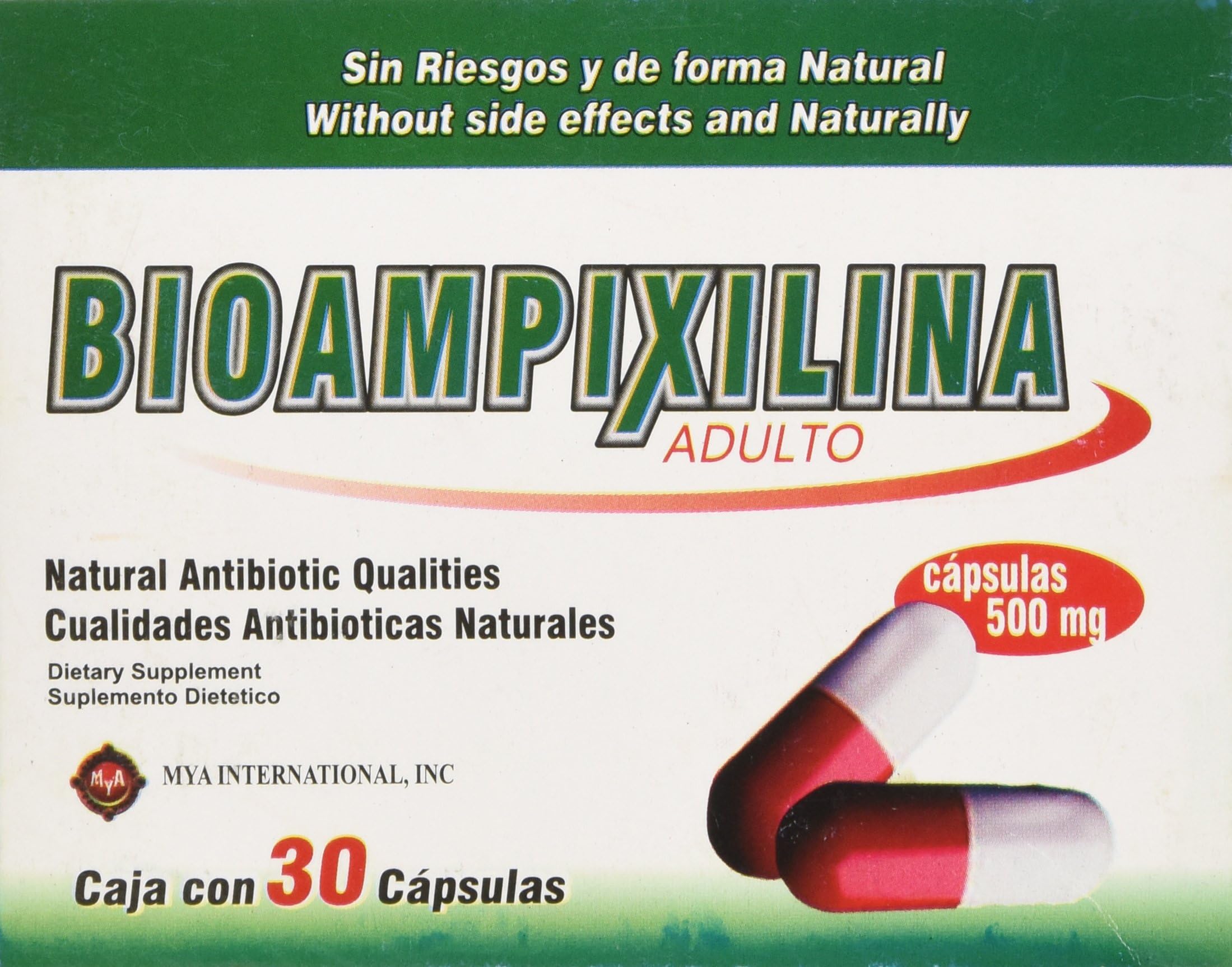 Bio Ampixilina - All Natural Support for Cold & Flu - 30 Capsules