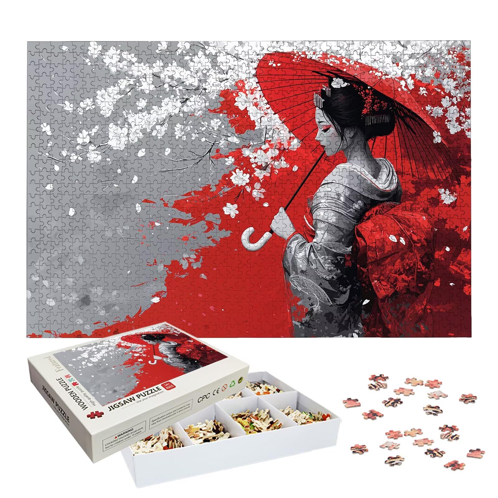 Puzzle 5000 elementów, japońskie puzzle dla dorosłych, 5000 elementów, klasyczny krajobraz, drewniane puzzle dla dorosłych, puzzle dla całej rodziny, prezenty dla kobiet, prezenty dla mężczyzn, -6931