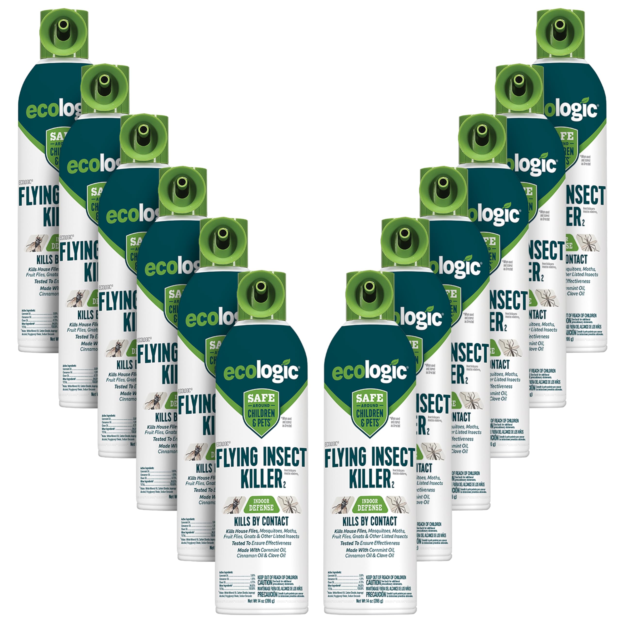 EcoLogicFlying Insect Killer, Pack of 12