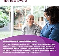 Vista 6 de Apósito estéril DuoDERM CGF 4 x 4 pulgadas, 5/caja