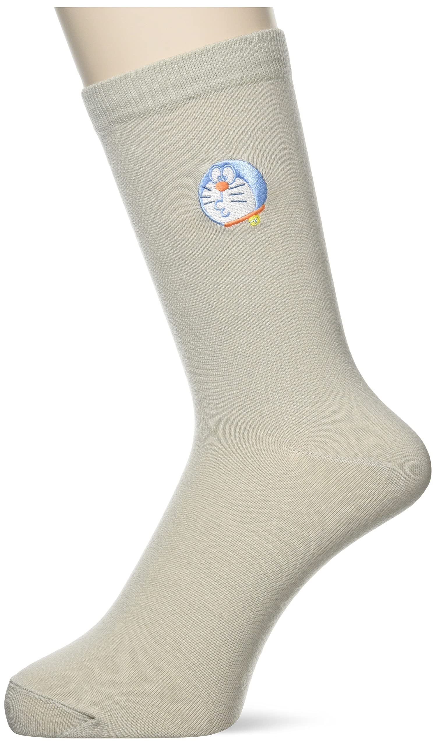 Doraemon Embroidery Socks