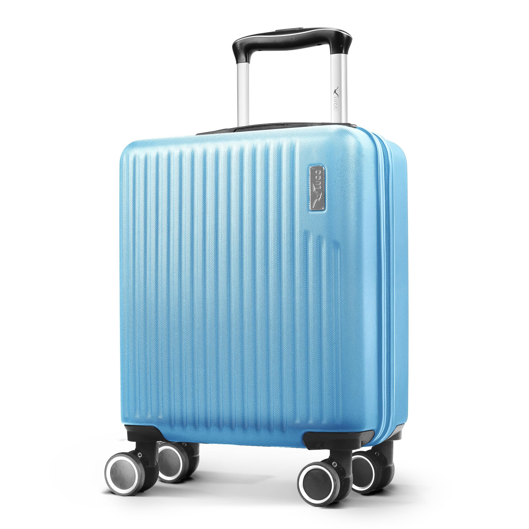 LUGG 20inch Vacay Suitcase ABS Luggage with TSA Indent Lock, Aluminium Trolley Handle, 360° Spinner Wheels, Water-Resistant & Durable Material - Airline Compatible (55 x 23 x 35cm) — view 23