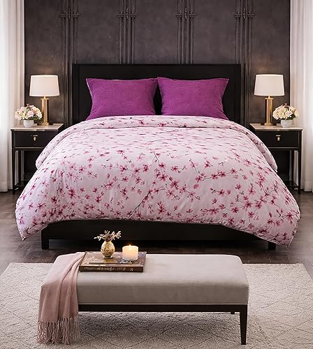 Vista 8 de Hua Hui - Inspirado en las peonías japonesas que honran la sofisticada paleta de colores de peonía - Certificado Made in Green por Oeko-Tex - Juego