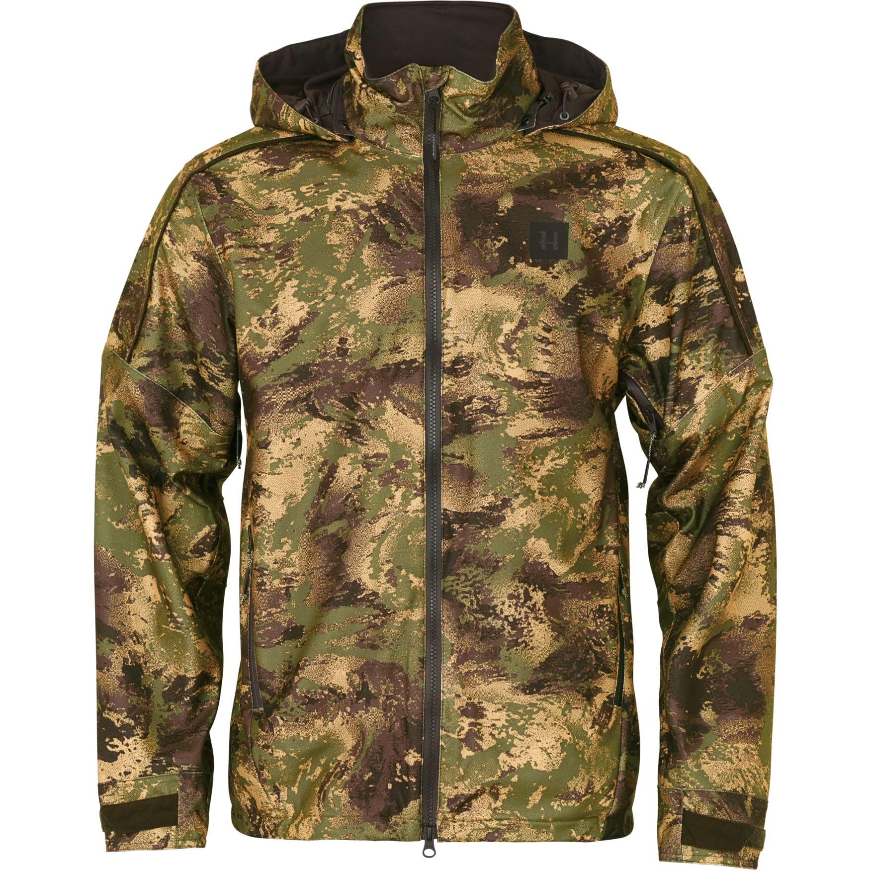 Härkila | Deer Stalker camo HWS jacket | Professional Hunting Clothes & Equipment | Scandinavian Quality Made to Last | AXIS MSP®Forest, 50