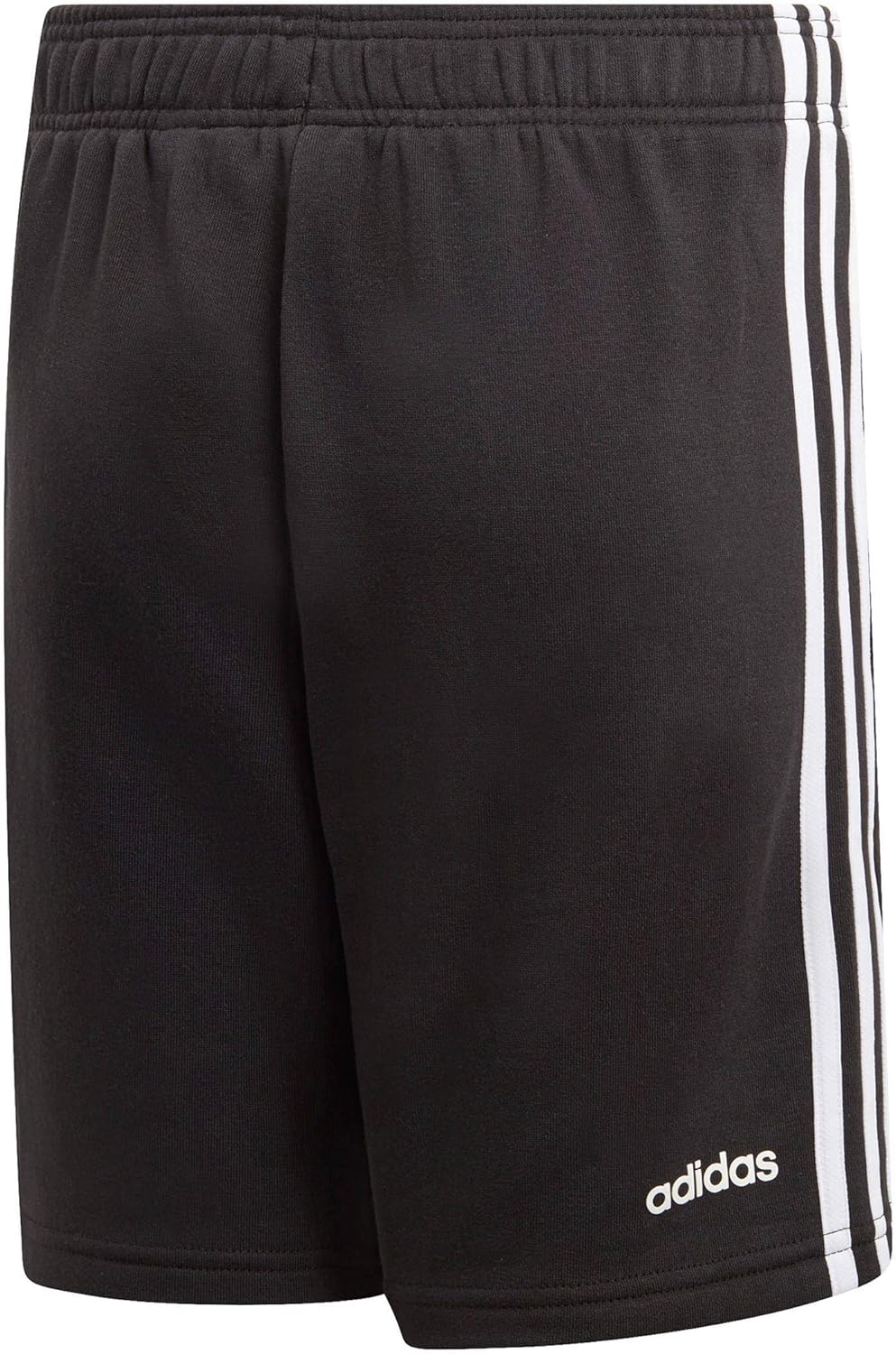 adidas Kids Boys Shorts Training Essentials 3 Stripes Knit Pants Running (116/5-6 Years) Black/White