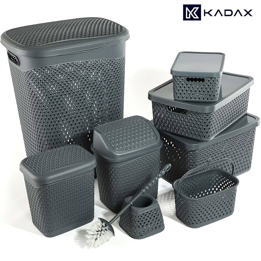 KADAX Panier à pinces à linge classique, panier à pinces