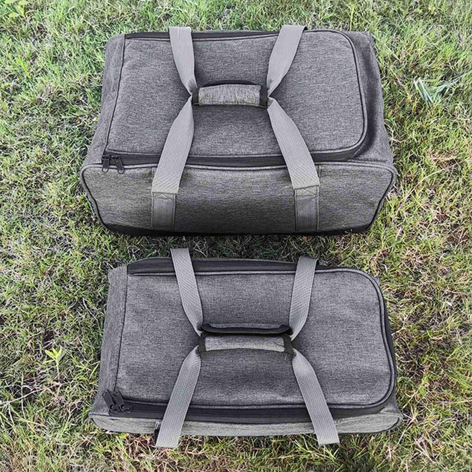 Yosoo Health Gear Borsa per Pentole da Campeggio, Organizer per Utensili da Esterno, Borsa da Cucina con Divisori Mobili, Maniglie Robuste, Contenitore per Fornelli