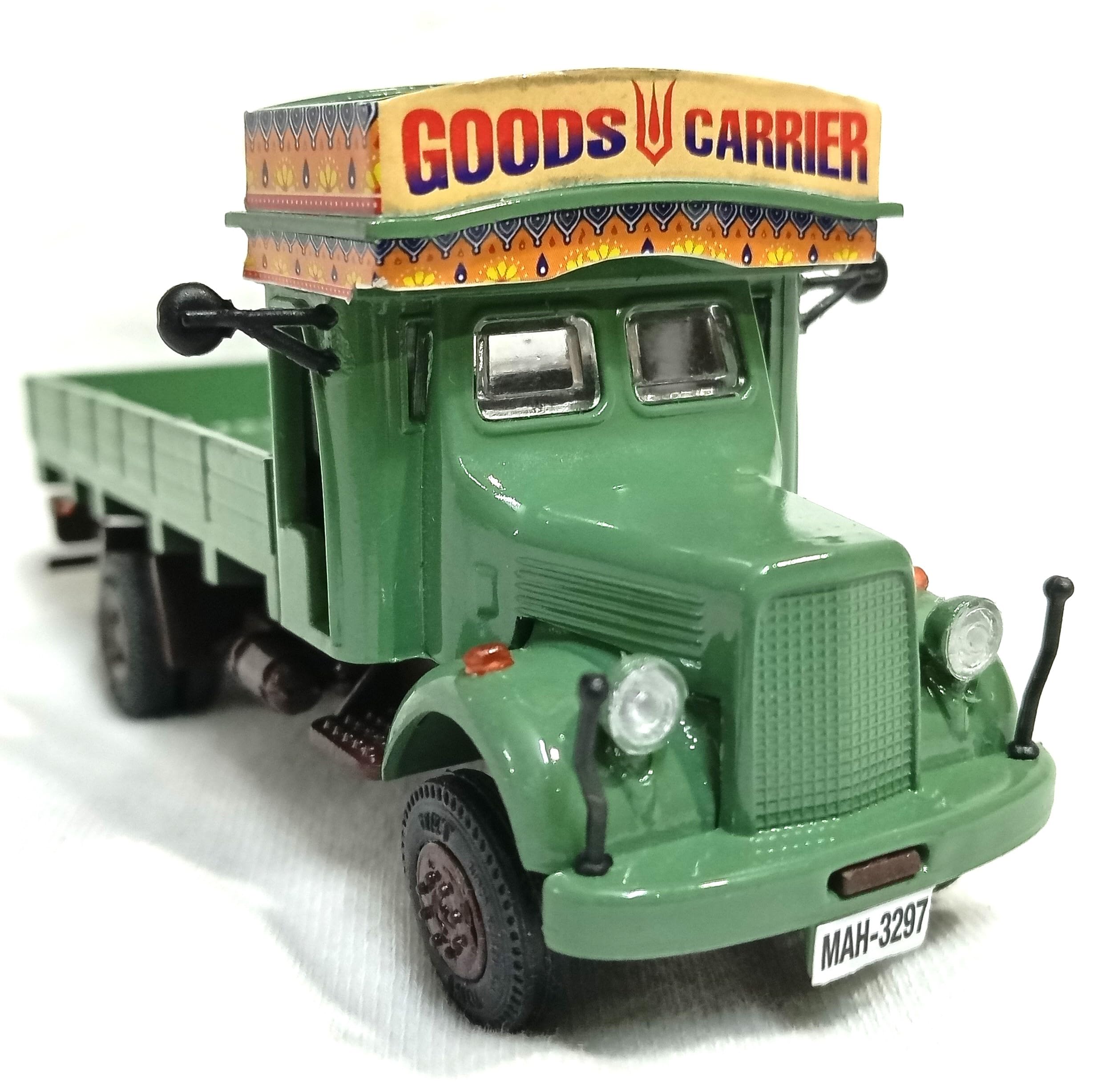 VANDI COLLECTIBLES Dark Green Lorry Model | Public Truck & Utility Vehicle Plastic Model for Kids Room Decor (with Railing) (B0CSDMSC82) Amazon Price History, Amazon Price Tracker