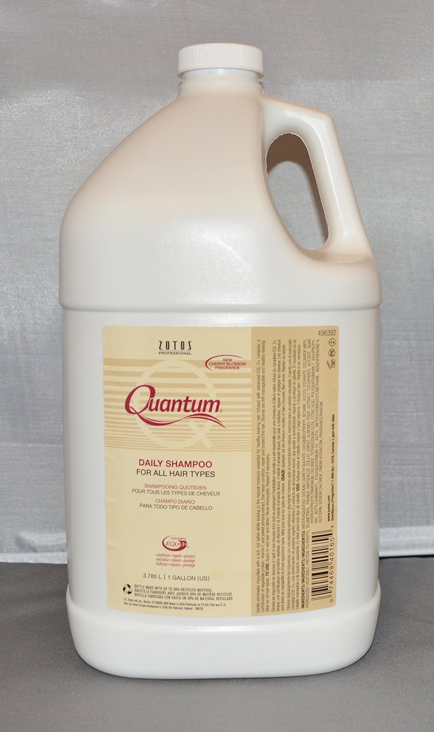Zotos Quantum Daily Shampoo Gallon/128oz Includes Pump