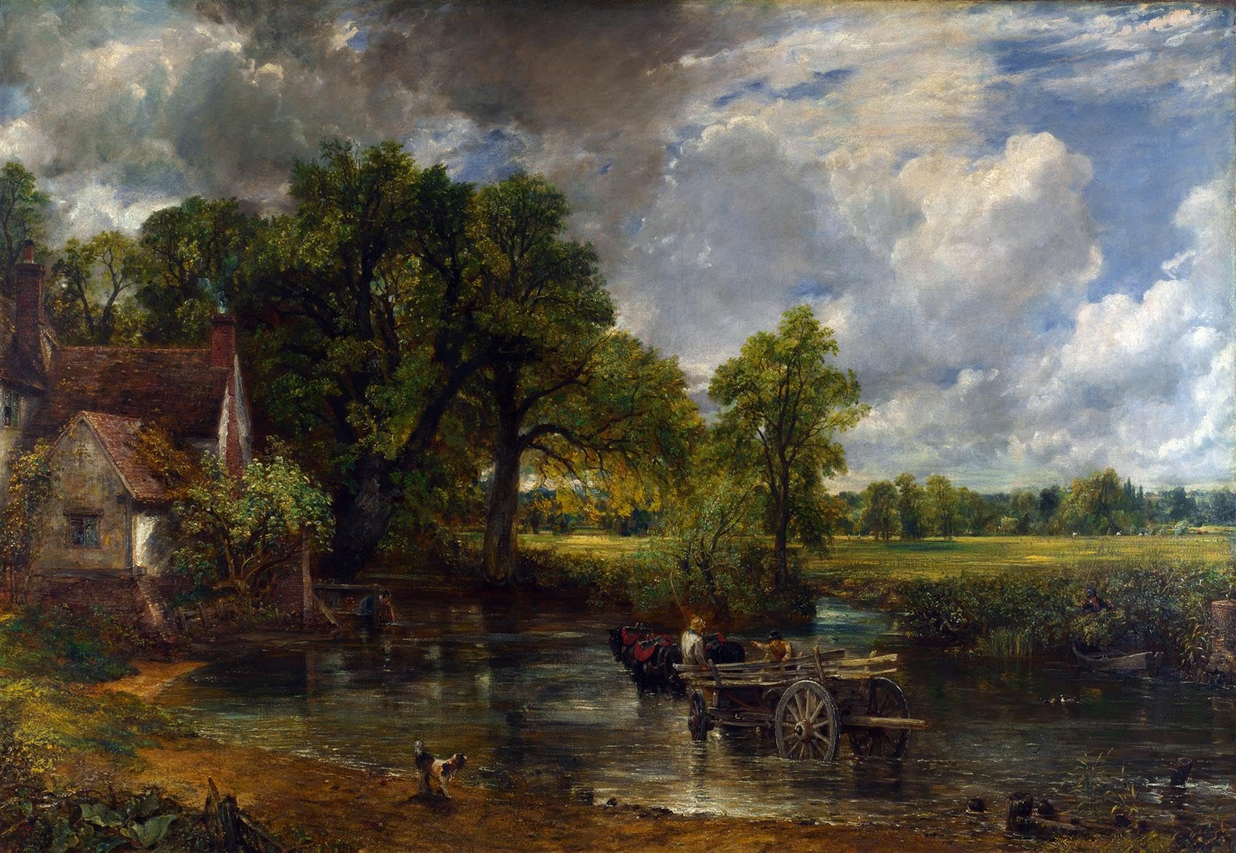 John Constable | The Hay Wain | Fine Art Jigsaw Puzzle - 500 pieces
