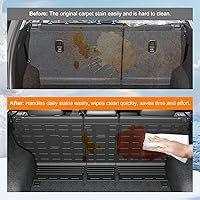 Vista 3 de powoq Alfombrilla de respaldo Compatible con forro de carga Mazda CX-5 2017-2025 Protector de asiento trasero de reemplazo para 2017-2019 2020 2021