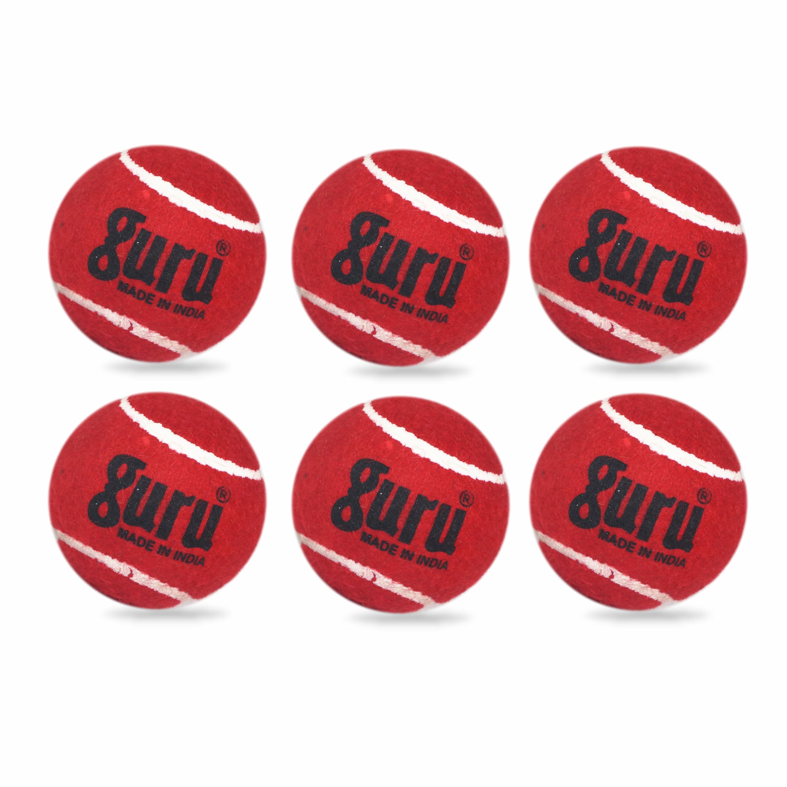 guru Tennis Cricket Ball, Heavy Weight Cricket Tennis Ball, Cricket Ball (Maroon, Pack of 6) (B08ZHYVZ5Q) Amazon Price History, Amazon Price Tracker