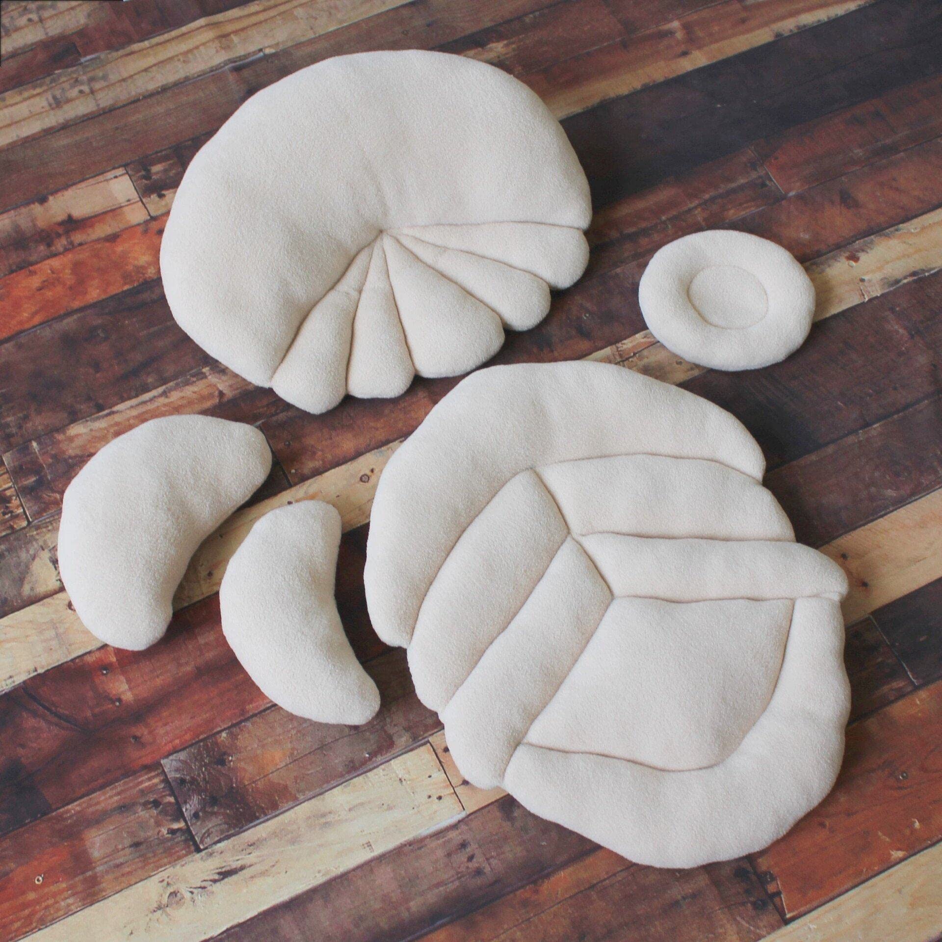 Accessoires de Photographie pour Nouveau-nés, Aides à la Pose, Coussins d'oreiller Doux, Tapis de Panier, Accessoires de Photographie pour Enfants