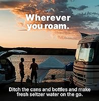 Vista 4 de Soda Sense Easy Connect Recipiente de Intercambio de CO2 de 60L – Paquete de 3, Repuesto para Cilindro de Conexión Rápida – Compatible SOLO