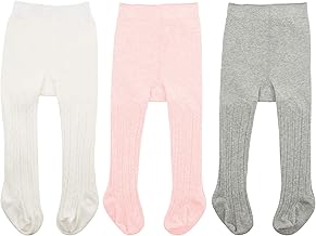Durio Baby Strumpfhose für Mädchen Jungen Baumwolle Kinderstrumpfhose Kinder Strumpfhosen Set Warme Strümpfe Leggings