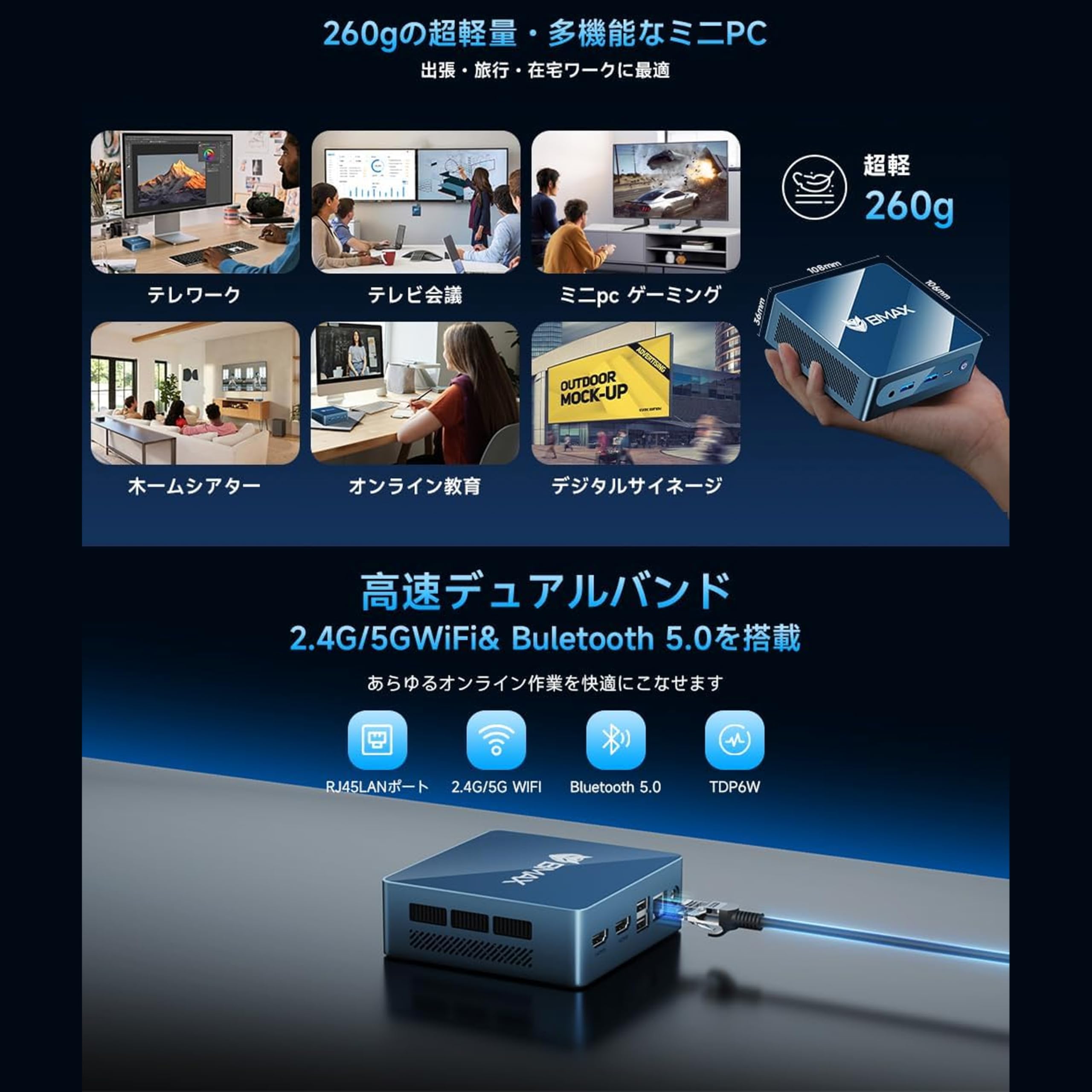 Bmax ミニPC B4Ultra BMAX - BMAX ミニpc B4 Turbo の評価 | SHOPSTAFF