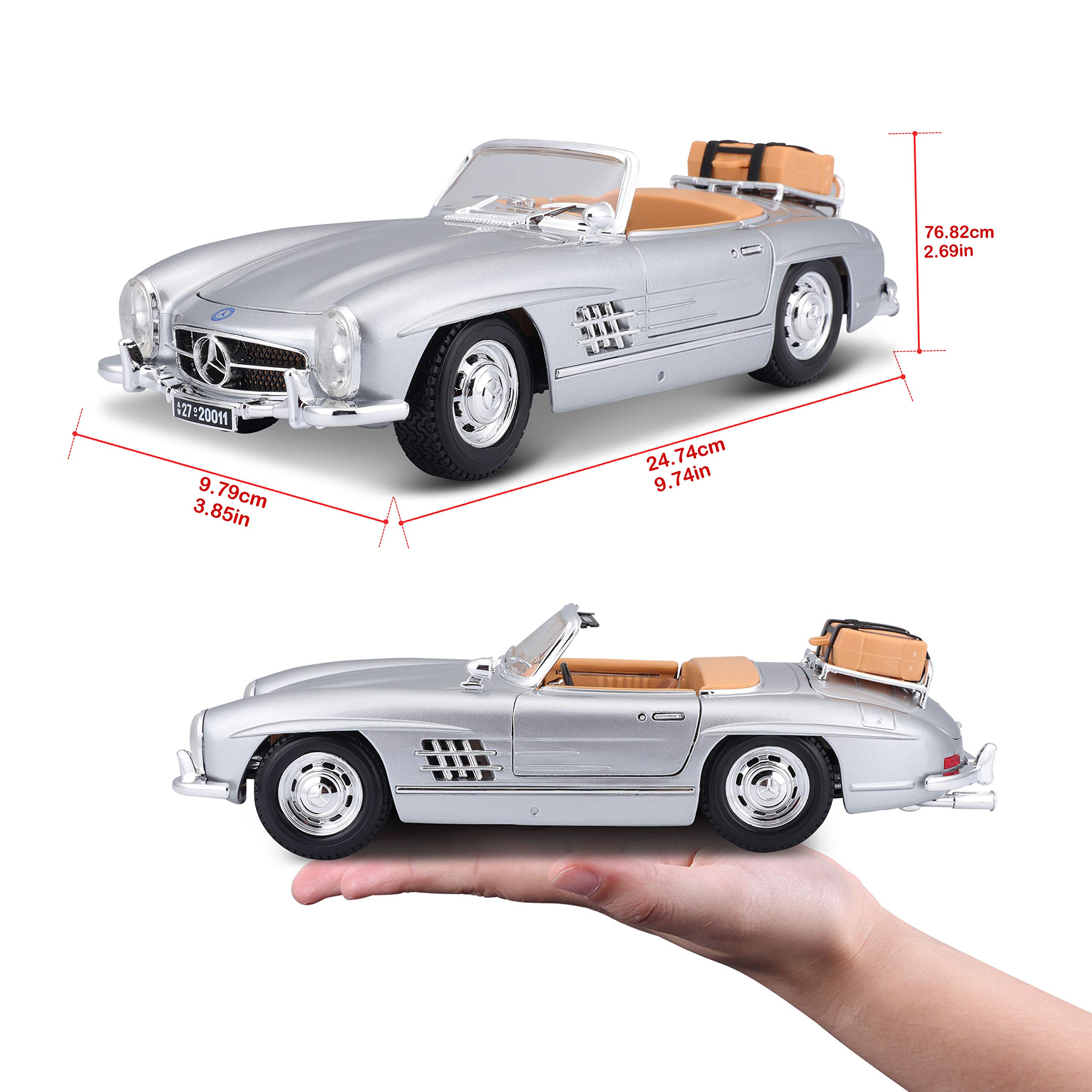 Bburago 1:18 Scale Mercedes Benz 300 SL Touring 1957 Model