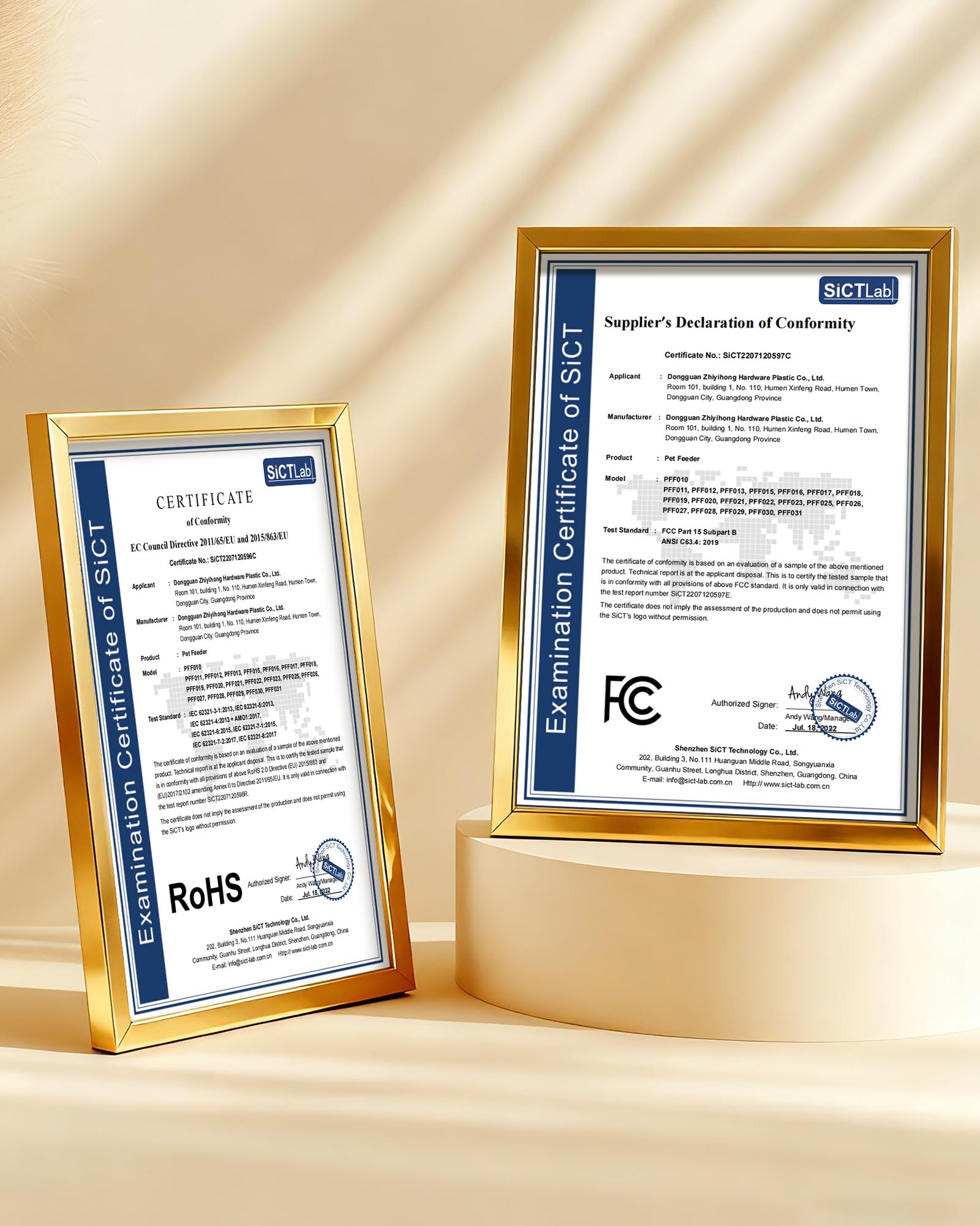 Automatic Cat Feeder for 3 Cats, 6L/25 Cup Cat Food Dispenser with Strong Anti-Jam System, Dual-Effect Desiccant, Smart WiFi App Control Pet Feeder, Automatic Dog Feeder for Cats and Small Dog